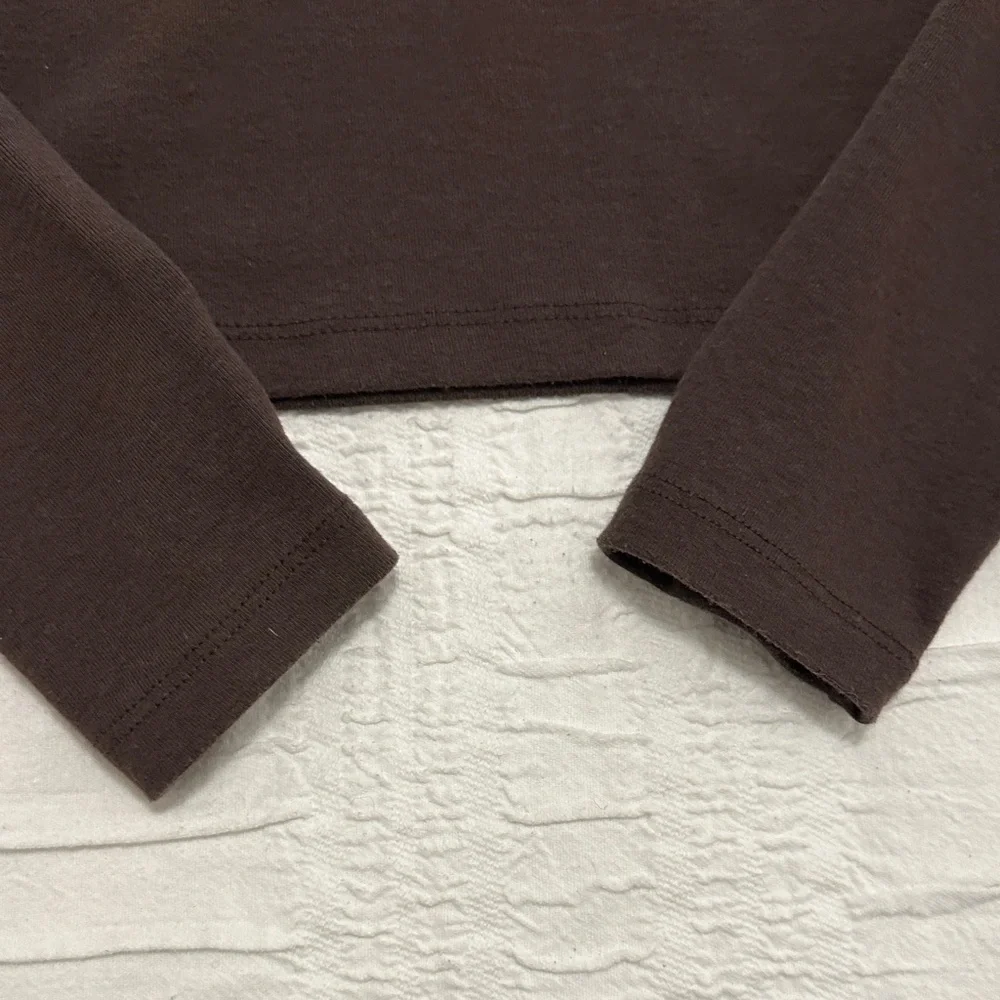 Sunday Best Dark Brown Quarter Zip - Picture 4 of 6
